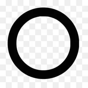 Black Circle Outline Icon - Free Black Shape Icons