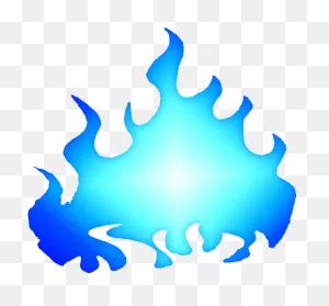 Blue Fire - Blue Fire Clipart | Full Size Png Download | ClipartFlare