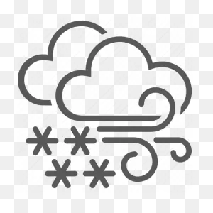 Blizzard, Clouds, Snow, Storm, Weather Icon - Download On Iconfinder