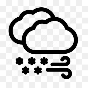 Blizzard, Blowing, Snow, Snowstorm, Storm, Weather Icon - Download ClipartFlare.com 