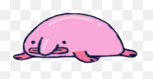 Download Blobfish Cute Kawaii Hawt Hot Funny Interesting Art Png ClipartFlare.com 