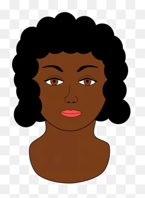 Black Bust Face - Free Vector Graphic On ClipartFlare