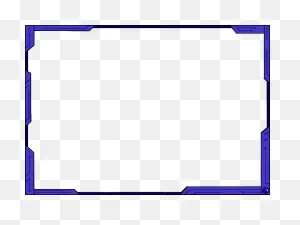 Simple Futuristic Border Design Ver2 - Blue By Vahntreorr On ClipartFlare.com 