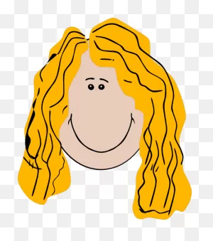 Blonde Hair Clipart - Clipart Suggest
