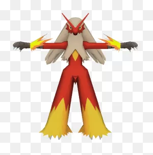 Download Zip Archive - Blaziken T Pose | Full Size Png Download ClipartFlare.com 