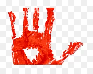 Bloody Hand Png Image - Bloody Hand Png Clipart - Large Size Png ClipartFlare.com 