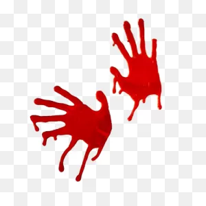 Bloody Zombie Hand Prints For Halloween | Zombie Prep Kit