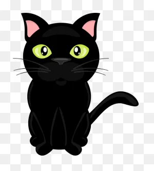 Black Cat Cat ClipartFlare Stock Clear Background Rr ClipartFlare.com 