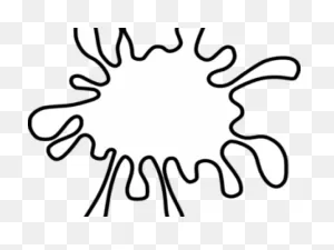 Download Splatter Clipart Outline Paint - Paint Splatter Clipart ClipartFlare.com 
