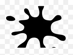 Ketchup Clipart Splat - Paint Splatter Clipart Black And White ClipartFlare.com 