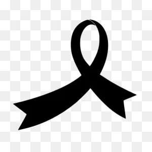 Black Ribbon 11 Icon - Free Black Ribbon Icons