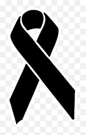 Black Awareness Ribbon Clipart - Full Size Clipart (#3114298 ClipartFlare.com 