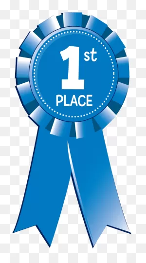 Blue Ribbon Clip Art - 1St Place Ribbon Png Transparent Png - Full ClipartFlare.com 