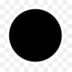 One Black Dot Transparent Background - ClipartFlare