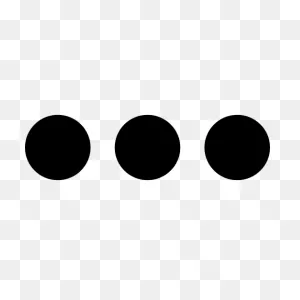 Shapes, Dots, More, Three Dots, Row Icon