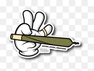Drawn Weed Blunt - Blunt Clipart - Png Download - Full Size ClipartFlare.com 