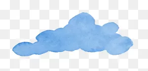 8 Blue Watercolor Cloud (Png Transparent) | ClipartFlare ClipartFlare.com