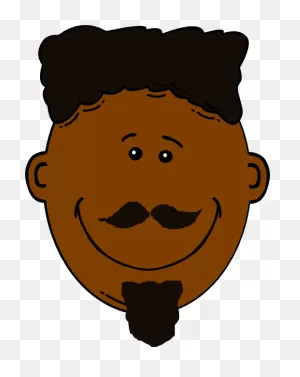 Man Cartoon Clipart - Transparent Black Man Silhouette - Png ClipartFlare.com 