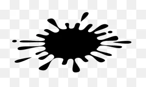 Download Hd Ink Clipart Ink Splatter - Black Puddle Clip Art ClipartFlare.com 