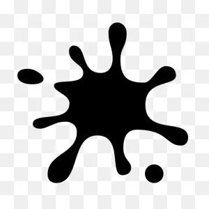 Vector Graphics Of Splash Stain Pictogram | Free PNG-WebP