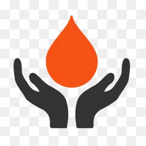 Blood, Drop, Hand, Health, Heart, Medical, Support Icon - Download ClipartFlare.com 