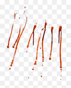 Drops Of Blood Splash - Hand Cut Blood Png Clipart - Full Size ClipartFlare.com 