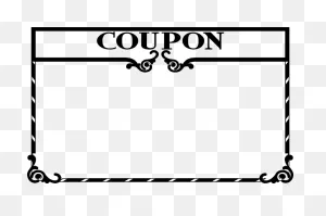 Blank Coupon Clipart - Clipart Suggest