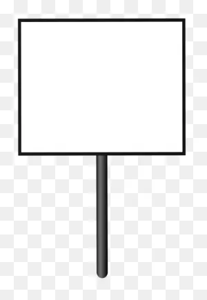 Blank Sign Board Transparent Image - Sign | Full Size Png Download ClipartFlare.com 