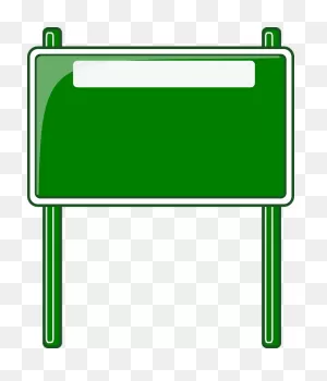 Blank Road Sign Clipart Png - Blank Road Sign Transparent | Full ClipartFlare.com 