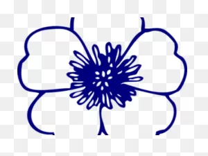 Blue Flower Png Clip Art, Blue Flower Transparent Png Image ClipartFlare.com 