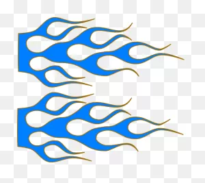 Banner Library Stock Flame Clipart Free - Blue Flames Clip Art ClipartFlare.com 