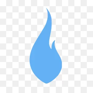 Tropical Blue Flame Icon - Free Tropical Blue Flame Icons