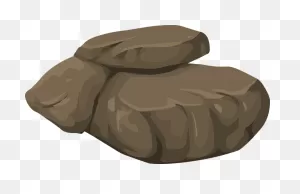 20  Free Boulder & Rock Vectors