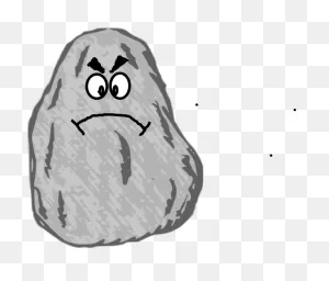 Boulder Clipart Cartoon - Rock Clip Art Free - (600X513) Png ClipartFlare.com 