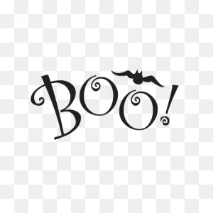 Boo! Wall Quotes™ Decal | ClipartFlare ClipartFlare.com