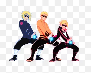 Where Did You Get That Jutsu From – Minato, Naruto And Boruto ClipartFlare.com 