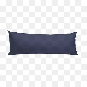 Bedding Essentials - 300-Thread-Count Body Pillow Protector - W/ Zipper -  Blue