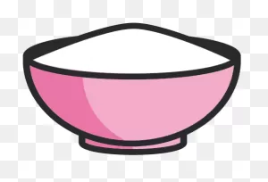Rice - Bowl Clipart - Full Size Clipart (#1923701) - ClipartFlare