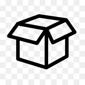 Empty White Box - Free Icons