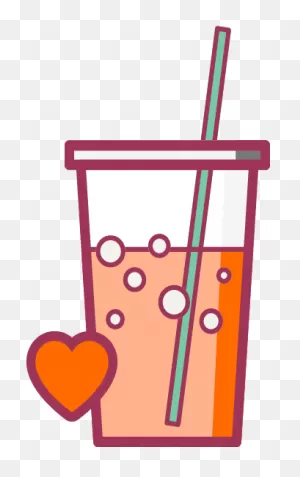 Boba Tea Png With Transparent Background - Frozen Carbonated ClipartFlare.com 