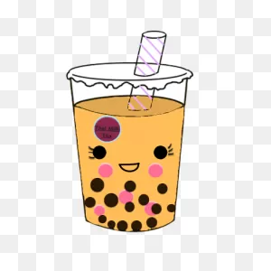 Bubble Tea Boba Sticker By Moodoodles
