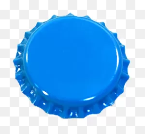 Custom Logo Printed Beer - Light Blue Bottle Cap Clipart - Full ClipartFlare.com 