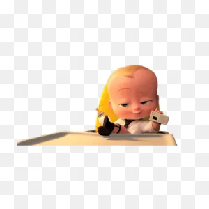Boss Baby Feet Up Transparent Png - Stickpng