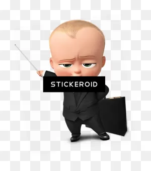 Download The Boss Baby - Cw Toy Boss Baby Talking Roto Head 12 ClipartFlare.com 
