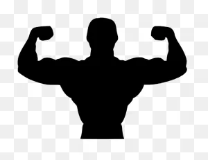 Fitness Clipart Transparent - Bodybuilder Status In Hindi ClipartFlare.com 
