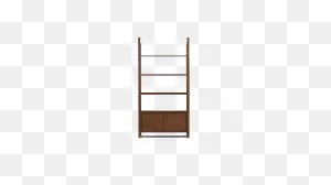 Bevan Bookshelf With Cabinet