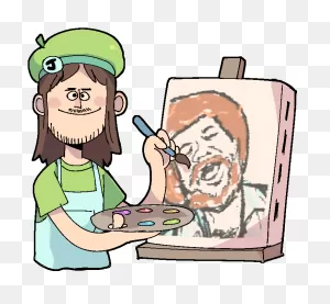 Image - Bob Ross Joel Clipart - Full Size Clipart (#1618170 ClipartFlare.com 