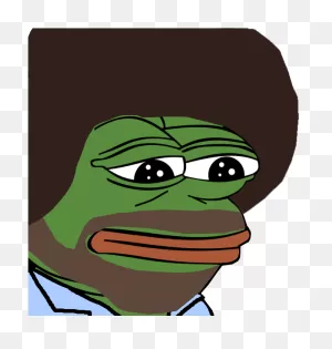 Pepe Bob Ross - (600X600) Png Clipart Download
