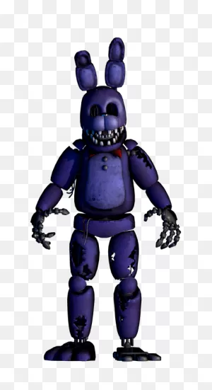 C4D/fnaf) Pre Withered Bonnie Full Body V.2 By Fnadfas On 
