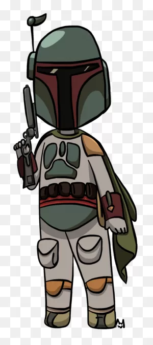 Download Chibi Boba Fett By Neko San Art - Boba Fett - Full Size ClipartFlare.com 